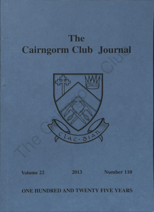 The Cairngorm Club Journal No 110 cover
